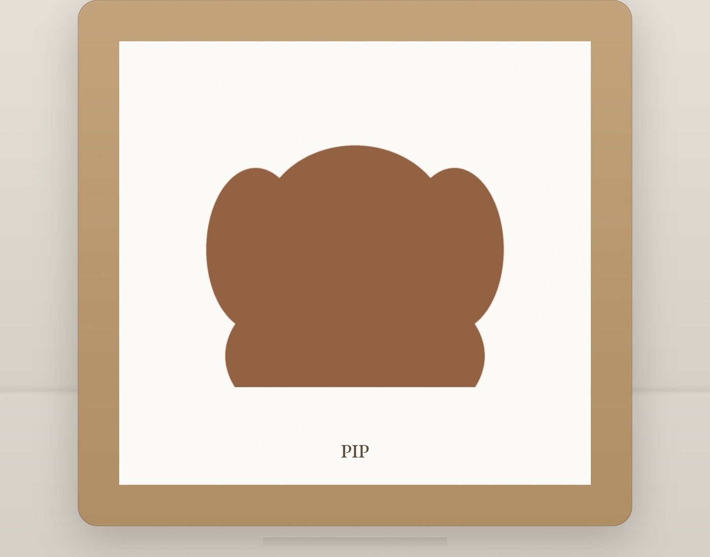 Pip's desk mini portrait