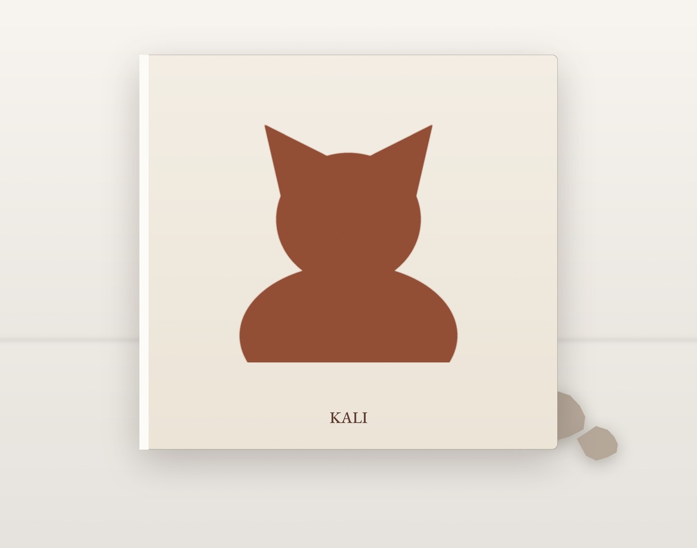 Kali's hand-painted canvas portrait